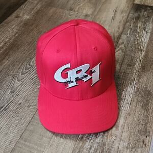CRI Clem Racing Inc. Red Flex Hat SZ L/XL Tyler Sprint  Late Model Stewart Haas